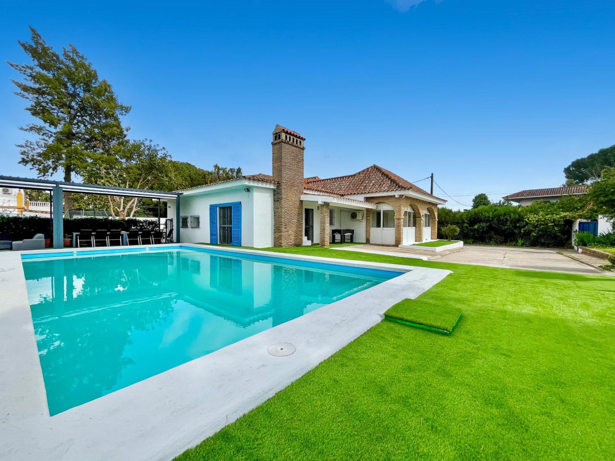 Villa San Patricio I Piscina Privada I Jacuzzi Spa I Bbq I Ps5 I Aire Acon I 3000M2 I 5Min-Centro เฮเรซ เด ลาฟรอนเตรา ภายนอก รูปภาพ