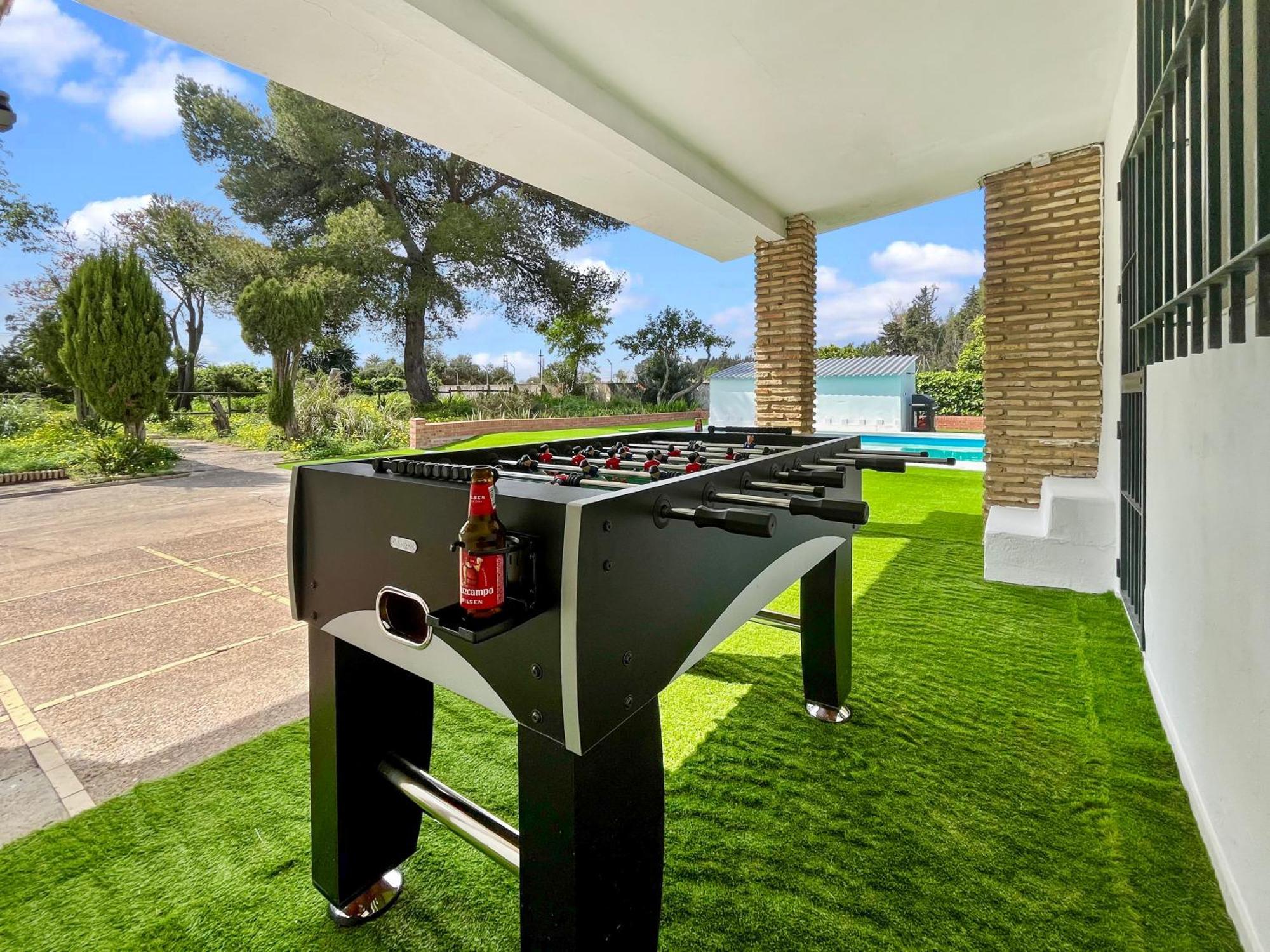 Villa San Patricio I Piscina Privada I Jacuzzi Spa I Bbq I Ps5 I Aire Acon I 3000M2 I 5Min-Centro เฮเรซ เด ลาฟรอนเตรา ภายนอก รูปภาพ